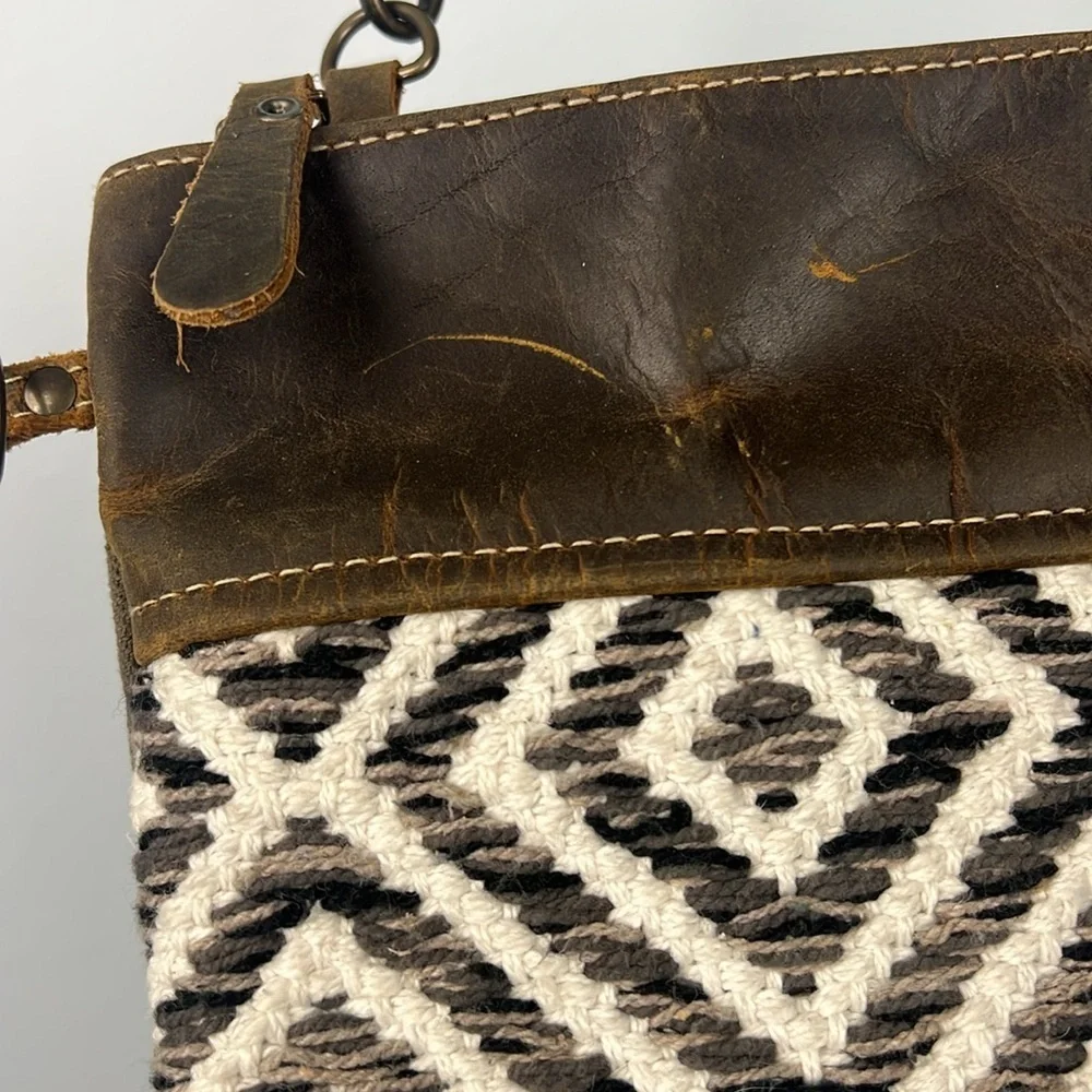 Myra Bag geometric adjustable crossbody bag
